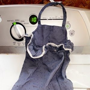 18 months// blue & white summer jumpsuit